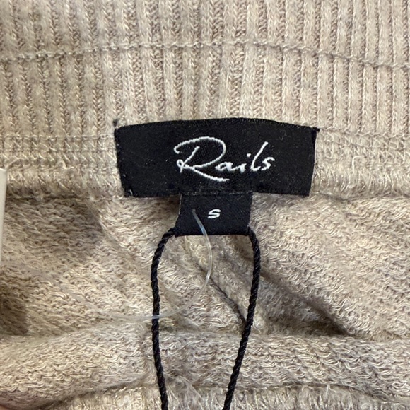 Rails Light Gray Women's Joggers with Star Design - Picture 7 of 8